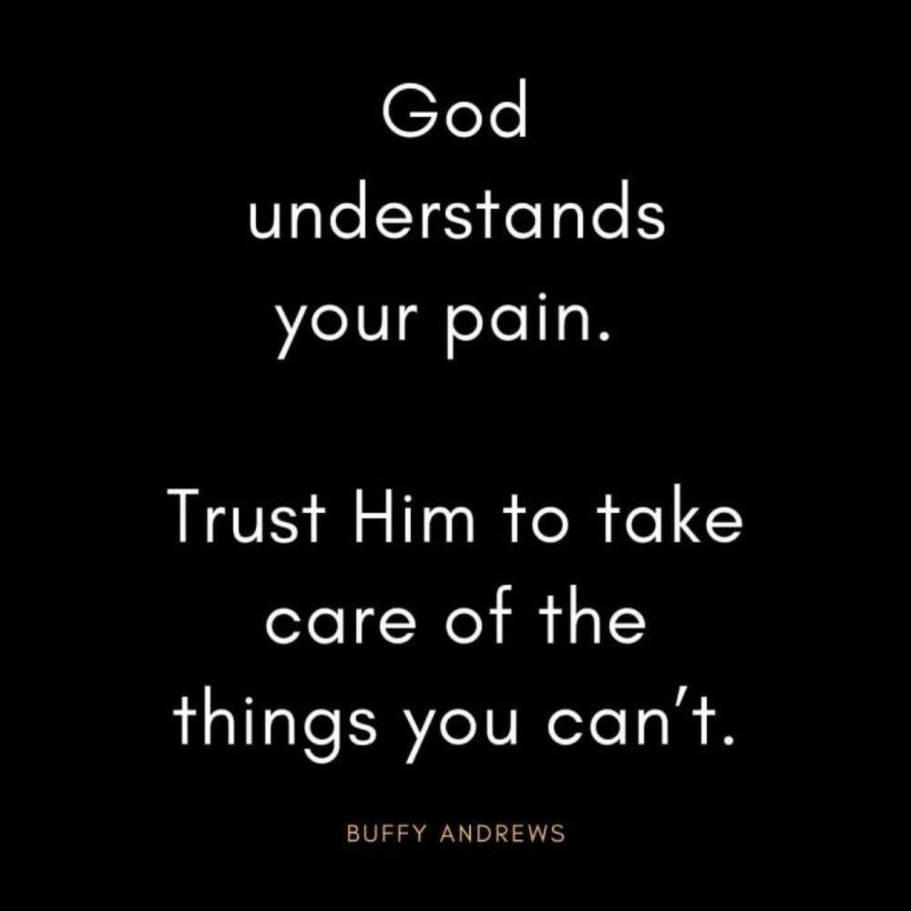 I'M JUST OUT HERE TRUSTING IN GOD LONG SLEEVE GRAPHIC TEE - Picture 2 of 2